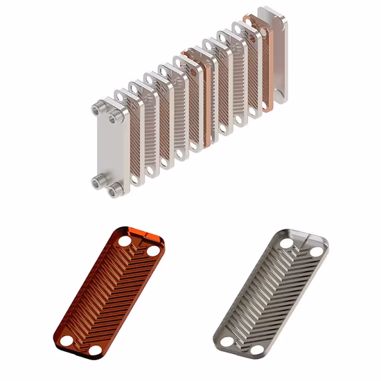 ISO 9001 ISO 14001 CE CCS Liquid 316L/304 Brazed Plate Heat Exchanger